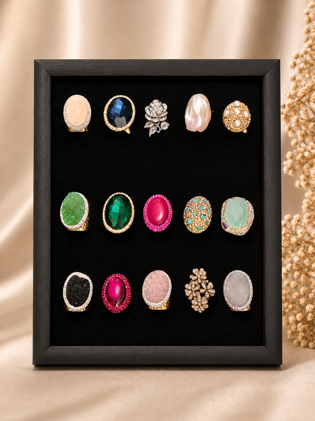 Gem Stones Rings