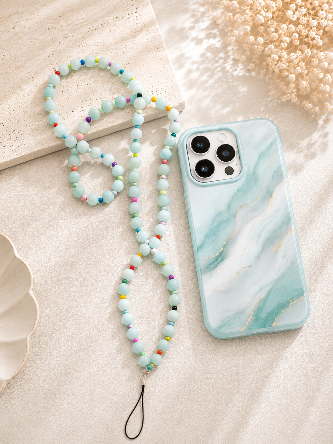Mobile Cord Light Turquoise