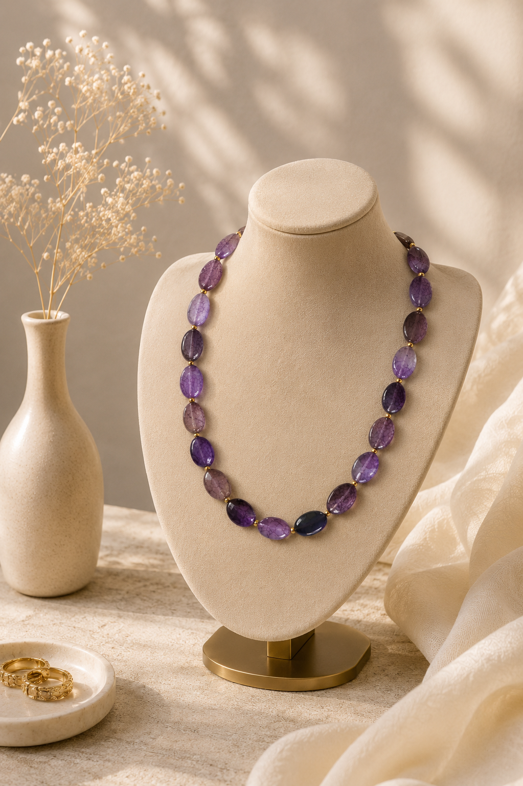 Agate Short Necklace