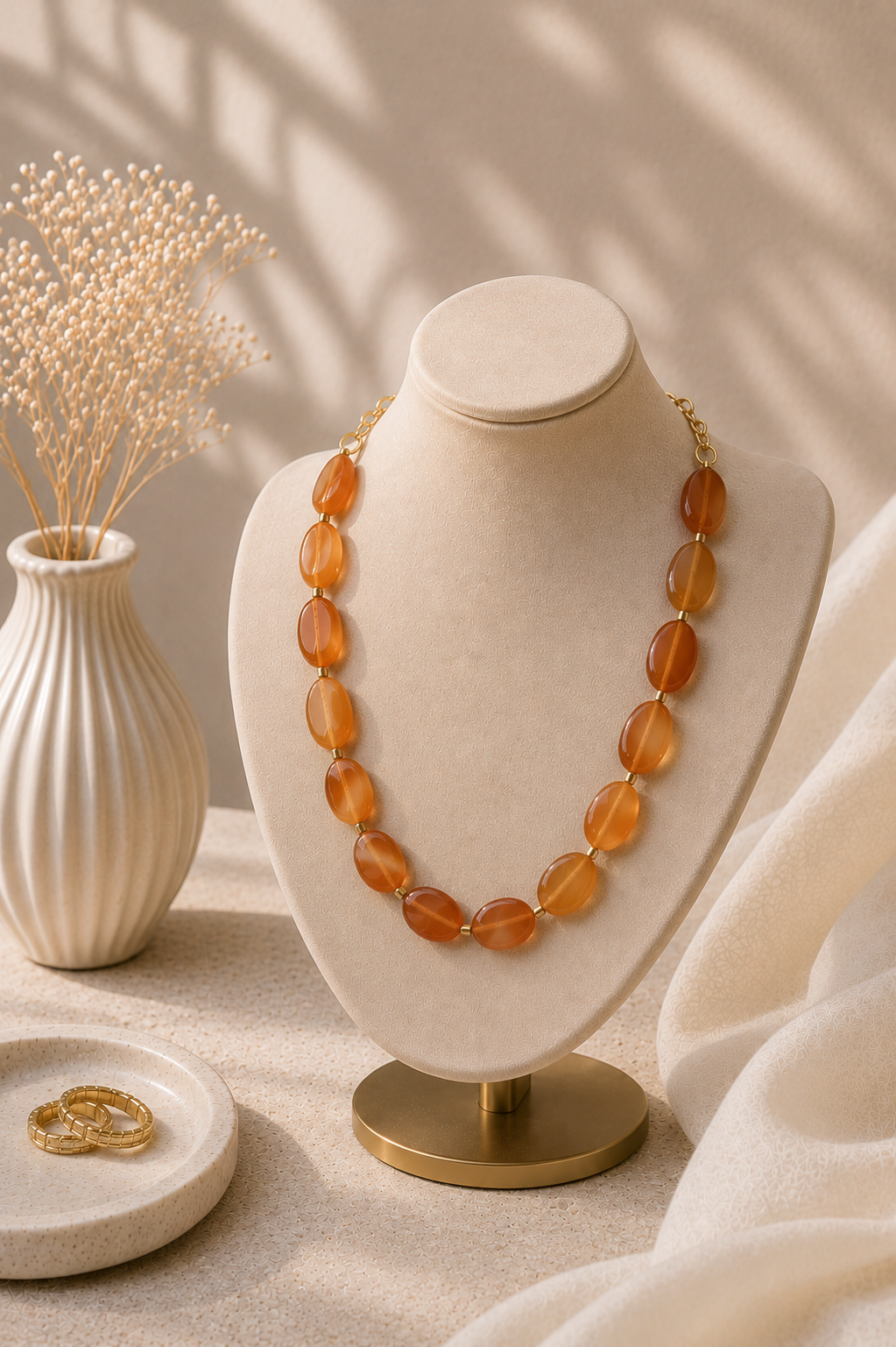 Agate Short Necklace