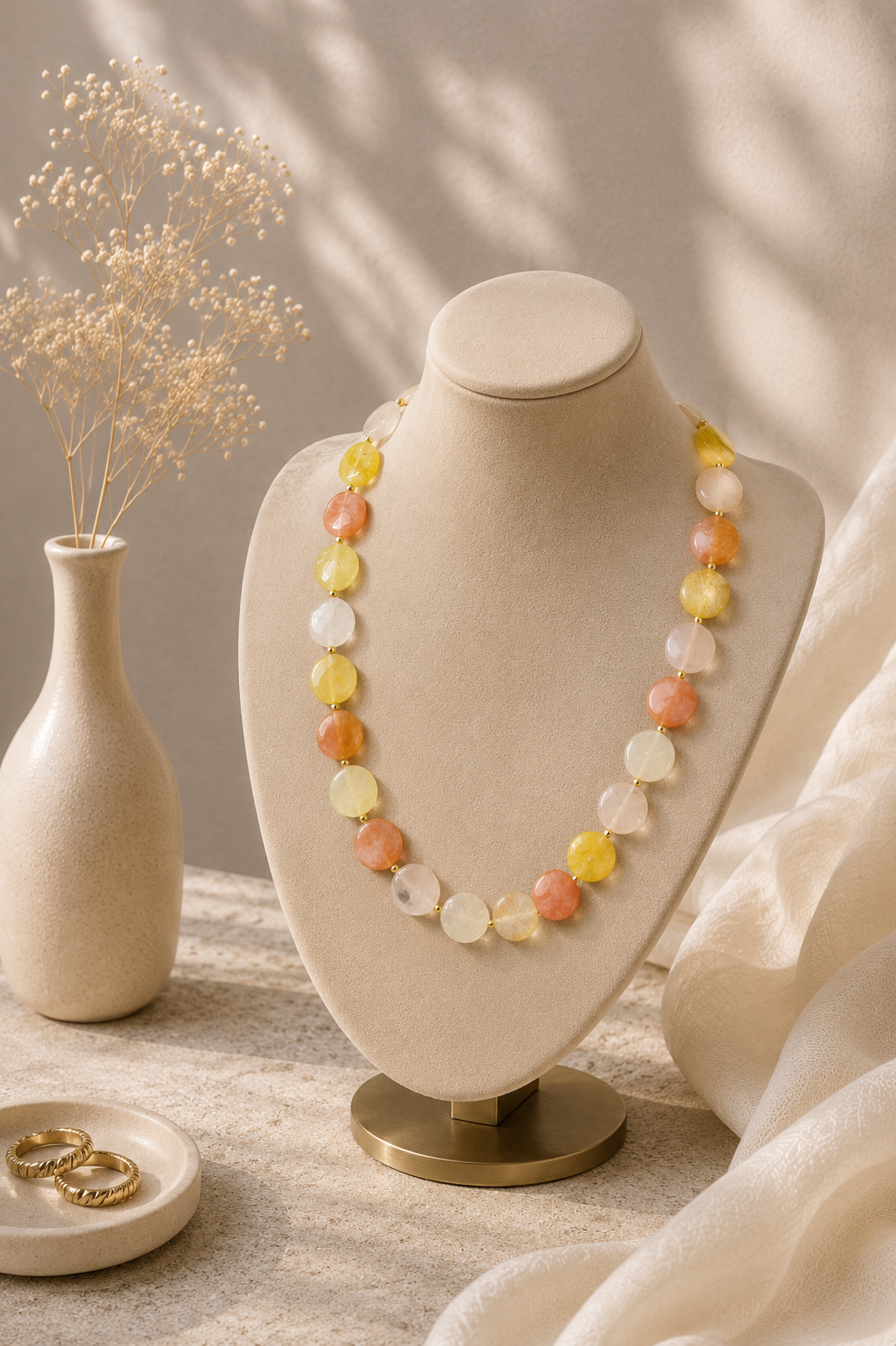 Agate Short Necklace
