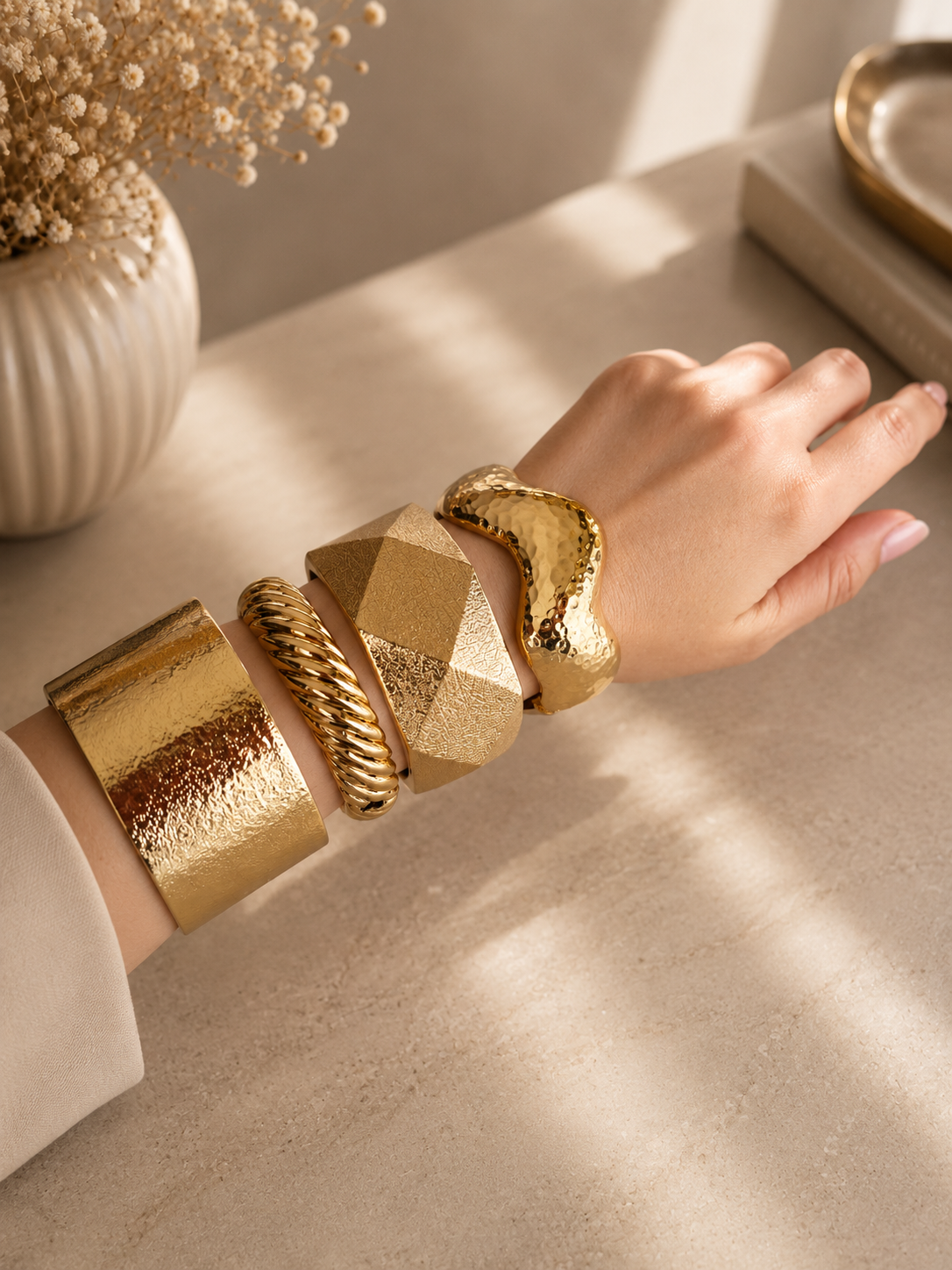 Gold Bangles G3