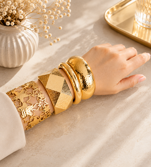 Gold Bangles G2