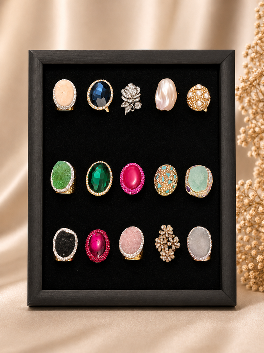 Gem Stones Rings