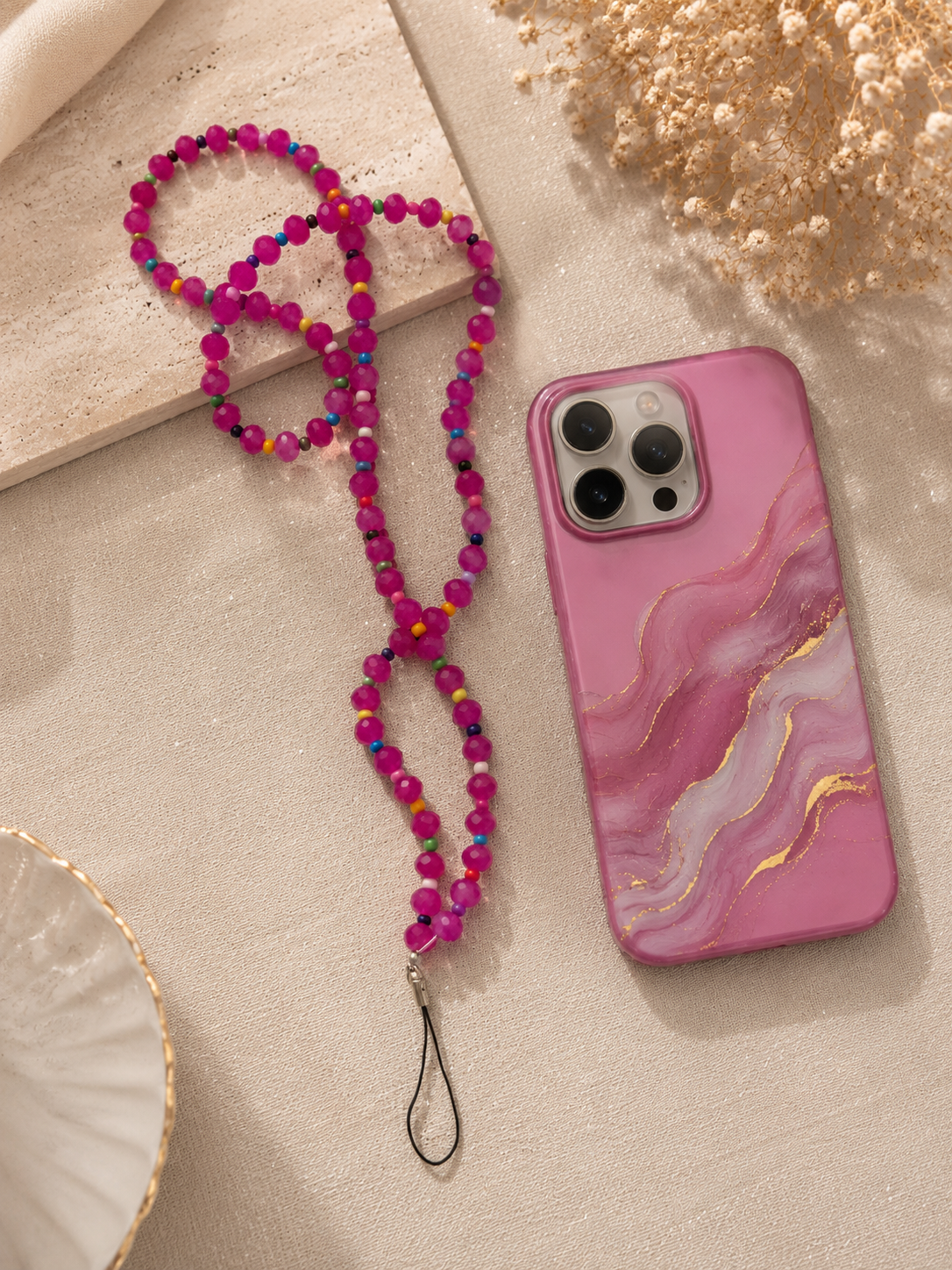Mobile Cord Fuchsia