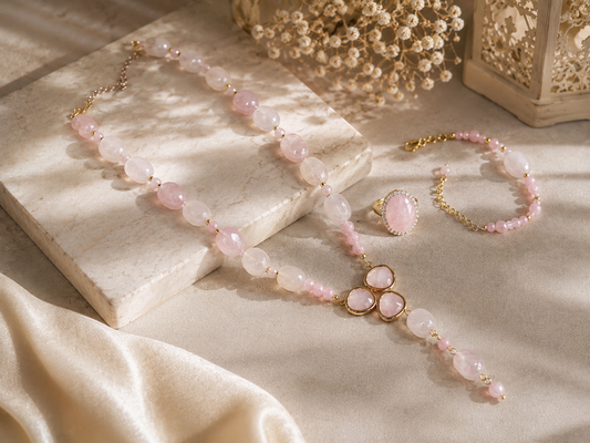 Rose Quartz Set